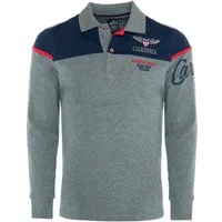 CARISMA Poloshirt (1-tlg) mit Stickerei Rugby Team