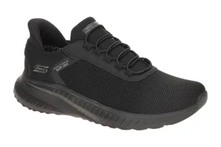 Skechers 118303 BBK Herren Schn?r Halbschuhe Schwarz Maschinen Waschbar Air C...