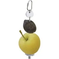 Kerbl Vogelkäfig Fruchthalter aus Metall, 20 cm passend für alle Käfige