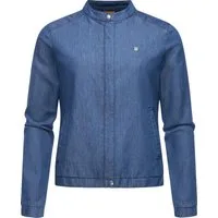 Ragwear Kurzjacke Malawi Denim Leichte Übergangsjacke in Jeans-Optik