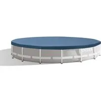 Intex Pool-Abdeckplane Abdeckplane rund für Frame-Pool Ø 457cm Überhang 25cm 28032