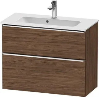 Duravit D-Neo Waschtischunterbau wandhängend Nussbaum dunkel Matt 810x372x625 mm - DE4369010210000 DE4369010210000