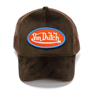 Shop Für Von Dutch Velvet Trucker Baumwollbraune Kappen