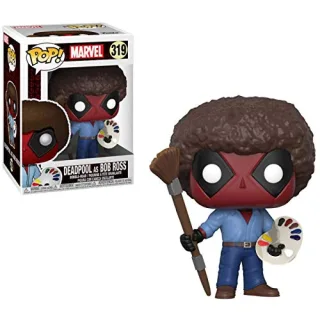 Funko Pop! Marvel 319 - Deadpool als Bob Ross