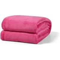 Wohndecke kuschelig warm, 2er Pack 150x200, Leonado Vicenti, Kuscheldecke flauschig weich, Einfarbig,2er Set
