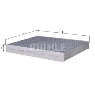 Mahle Aktivkohle-Innenraumfilter Citroen Xsara LAK153