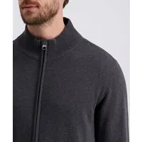 Pierre Cardin Strickjacke Strickjacke StKrgRV mit Taschen