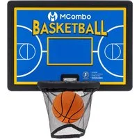 MCombo Kindertrampolin M MCombo Trampolin basketballkorb, Trampolin Zubehör Set, 31 cm, U-Halterungen
