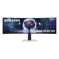 Odyssey S49DG934SU QD-OLED, Gaming-Monitor 124 cm (49 Zoll), silber, DQHD, Curved, HDMI, DP, Micro-HDMI, USB-C, 240Hz Panel