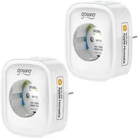 Gosund Steckdose SP1-C Intelligente Steckdose WiFi Smart Home (2er-Pack)Weiß
