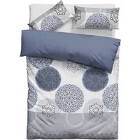 OTTO home Bettwäsche Tesso in Gr. 135x200, 155x220 oder 200x200 cm, Linon, 2 teilig, Bettwäsche mit Ornamenten und in verschiedenen Qualitäten