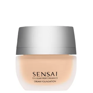 SENSAI Cellular Performance Cream Foundation CF21 Zarte Beigefarbe, 30 ml, Illuminierender Vollschutz