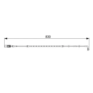 Bosch Warnkontakt f?r Bremsbel?ge BMW 7er E65 1987473043
