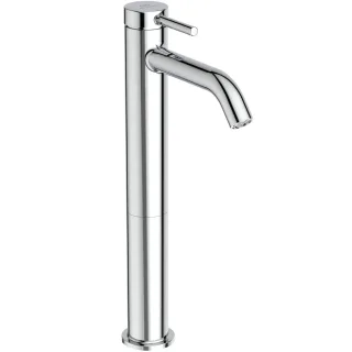 Ideal Standard Waschtischarmatur Ceraline Nuovo Ausladung 135mm verlängerter Sockel o.Ablaufgarnitu BD762AA