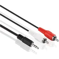 PureLink PureLink® - Audio Kabel 2x Cinch auf 3,5mm Klinke, 10,0m Audio-Kabel