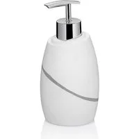 kela Seifenspender Talus, Natursteinoptik, 300 ml, leicht zu befüllen