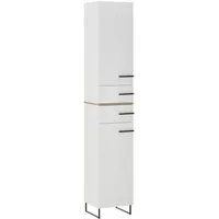 moebel-dich-auf Hochschrank MESSINA (Badezimmerschrank Badregal) Softclose-Funktion, Breite 35 cm