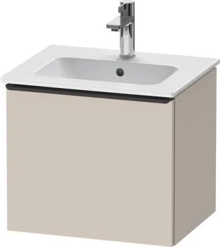 Duravit D-Neo Waschtischunterbau wandhängend Taupe Matt 510x402x440 mm - DE42600BD910000 DE42600BD910000