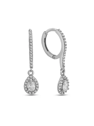 Dkeniz Ohrhänger 925/- Sterling Silber Elegant & Pur Ohrring
