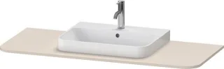 Duravit Happy D.2 Plus Konsole Taupe Supermatt 1300x550x16 mm - HP031KM8383 HP031KM8383