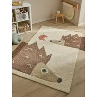 benuta Kinderteppich Iggy, rechteckig, Höhe: 11 mm, Kunstfaser, Berber, Ethno-Style, Wohnzimmer