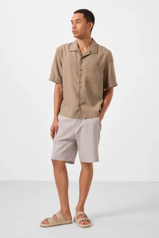 Herren Woven Chino Shorts