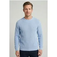 FYNCH-HATTON Strickpullover aus Baumwolle, normale Passform, hüftbedeckende Länge