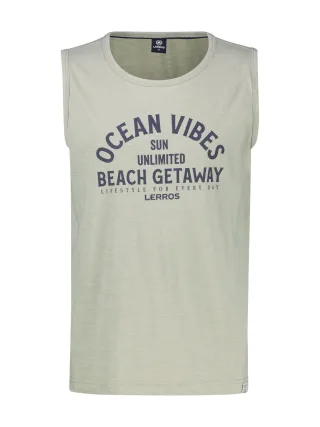 LERROS - TANK TOP tinted grey - Gr. - XL