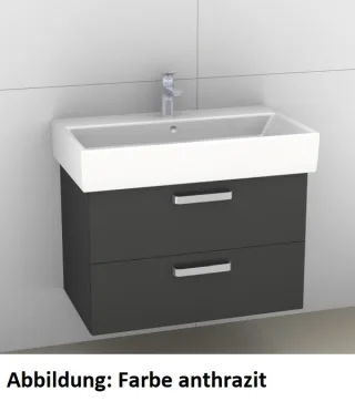 Artiqua 414 Waschtischunterschrank für Memento 513385, 513386 Eiche Ribbeck quer NB, 414-WU2L-V17-71 414-WU2L-V17-7187-444