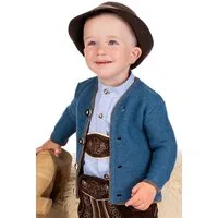 Isar-Trachten Trachtenjacke Trachtenjacke Kinder - MATS - jeansblau