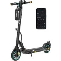Mega Motion E-Scooter 8,5 Zoll Elektroroller, Max.35km mit Straßenzulassung ABE, 20 km/h, (Mit Schutzblechen und Aufbewahrungstasche), mit Lenker-Blinkern und APP klappbar für Erwachsene