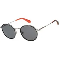 Superdry Sonnenbrille Modell 995063 Form Rund, Logoschriftzug auf Bügel, Kombifassung