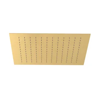 KLUDI-ASANA 440 x 440 mm Kopfbrause mit Sommerregen Brause Gold PVD 69410N0-00