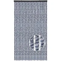 Arsvita Türvorhang Flauschvorhang Breite: 80cm (1 St), Ösen, blickdicht, Insektenschutz Fadengardine für Balkon, Terrasse, Pavillon, Camping