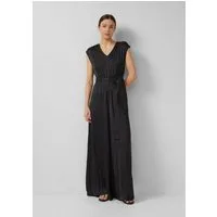 s.Oliver Jumpsuit Overall Satin-Jumpsuit mit Extra Wide Leg