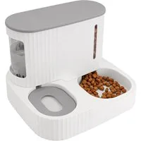 Belle Vous Futter- und Wasserspender Belle Vous Futterautomat 2-in-1, 850 ml, für Katze und Hund