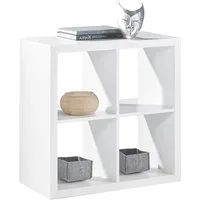 Raumteilerregal STYLE, B 77 cm, H 77 cm, 4 offene Fächer