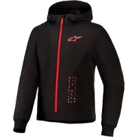 Alpinestars Motorradjacke Radium Tech Motorrad Zip Hoodie Airbag vorbereitet,Ellenbogenprotektoren enthalten,Schulterprotek