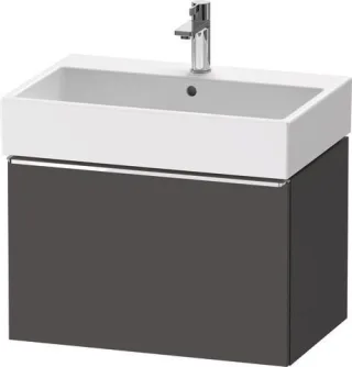 Duravit D-Neo Waschtischunterbau wandhängend Graphit Matt 684x442x440 mm - DE4272010490000 DE4272010490000