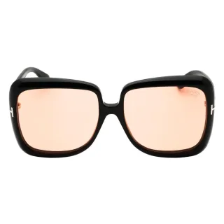 Tom Ford Lorelai Sonnenbrille In Glänzendem Schwarz