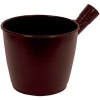 Blome Rasenrechen Blome Schöpfeimer 7,5 l Jaucheschöpfer braun