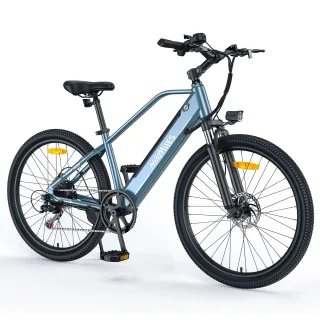 HillMiles MileTrail 1 Electric Bike, 36V 13AH Battery, 250W Motor, 26 Inches Tire,120km Max Range, 120Kg MAX Load, Dua