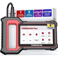 Thinkcar Kfz-Diagnosegerät Thinkscan OBD2 Scanner, OBD Diagnosegerät, DPF-Reset, etc., Komplettset, Komplettset, Fehlercodes auslesen & löschen, Live-Daten, Wartungsarbeiten, etc.