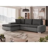 MIRJAN24 Ecksofa Orkan Mini, mit Bettkasten und Schlaffunktion, Universell, L-Form, 265x185x85 cm