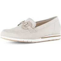 Gabor FLORENZ Slipper Keilabsatz, Schlupfschuh, Businessschuh mit Zierkette