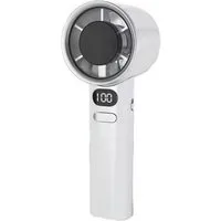 LA CUTE Handventilator Mobiler USB Handventilator mit Akku, LED Display, 120 Stufen, tragbar, LED-Anzeige, 120 Stufen, 5200 mAh Akku, kompakt, USB aufladbar