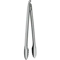 RÖSLE Grillzange Barbecue, 25054, mit patentiertem Verschlusssystem, 43 cm, Edelstahl 18/10