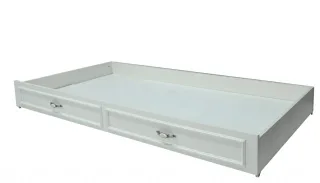 Bettschubkasten DIANA B/H/T: 97x20x195cm Altweiss