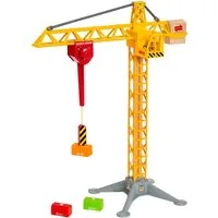 BRIO® Spielzeug-Kran BRIO® WORLD, Großer Baukran mit Licht