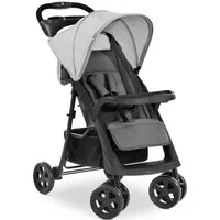 Hauck Kinder-Buggy Shopper Neo II, grey, mit schwenk- und feststellbaren Vorderrädern,
